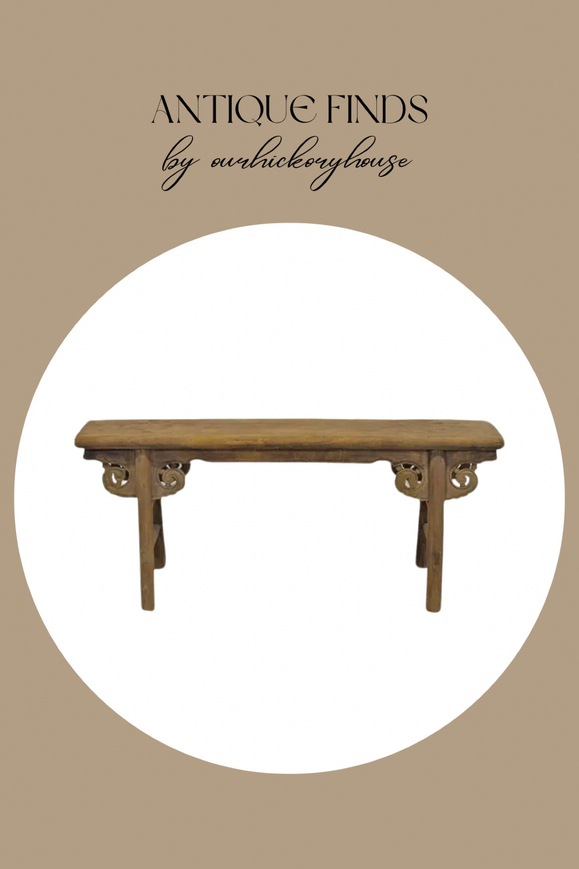 Antique bench that can be used in many different rooms around the house! Immediate character add 👏🏼


Antique bench, vintage bench, Asian bench

#LTKhome #LTKstyletip