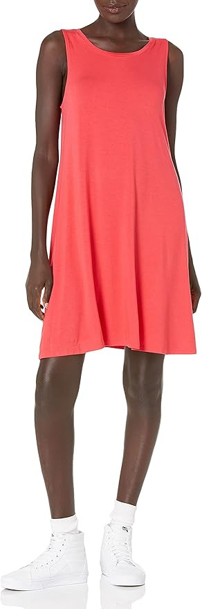 Amazon Essentials Women's Tank Swing Dress | Amazon (US)