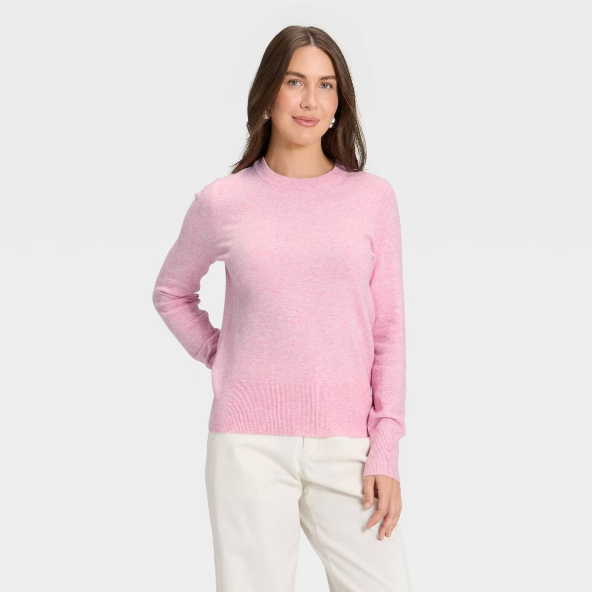 Women's Slim Fit Cozy Knit Pullover Sweater - A New Day™ | Target