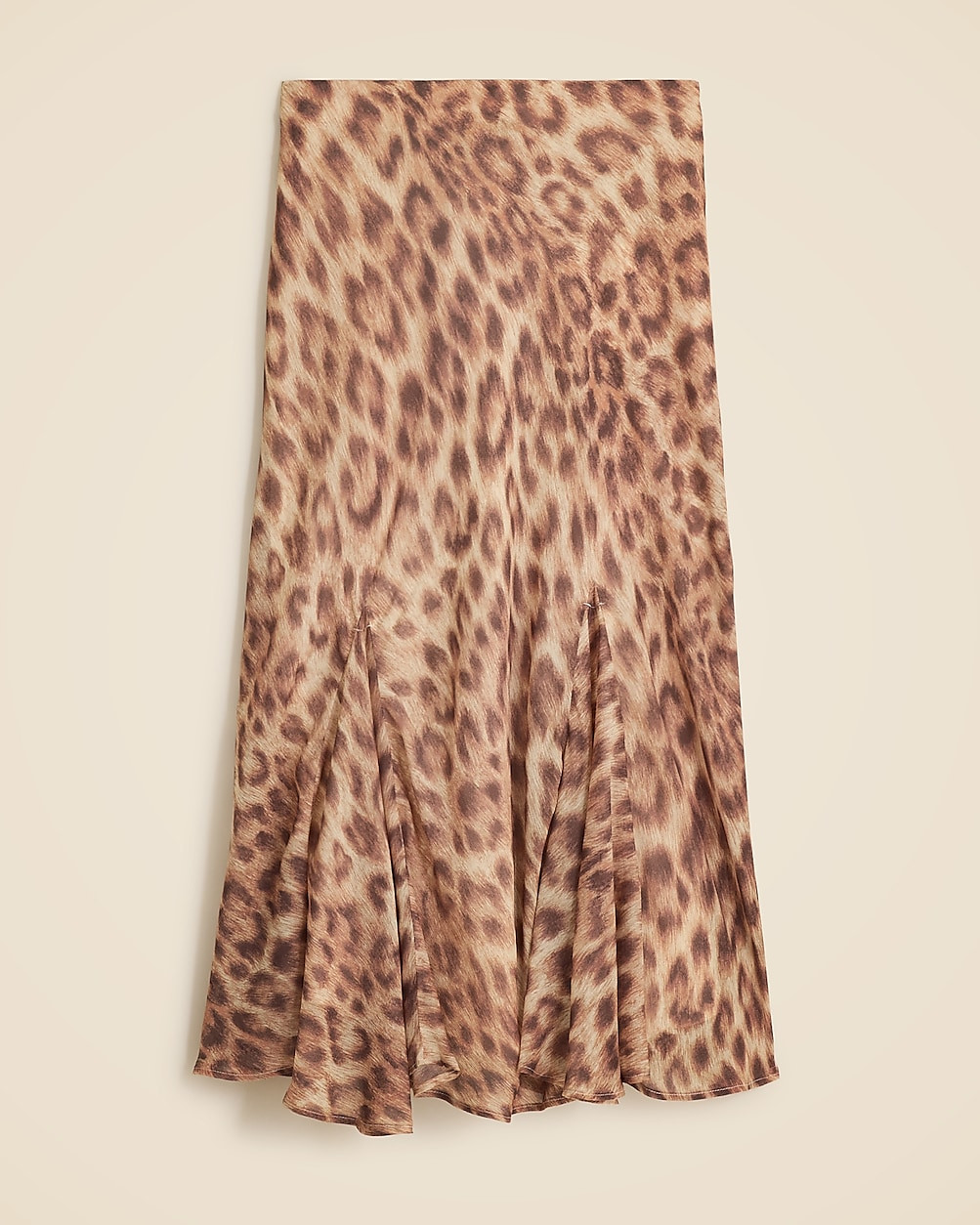 Gwyneth flounce-hem skirt in leopard print | J. Crew US