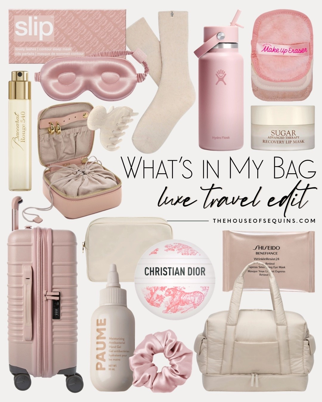 Shop what’s in my bag — luxe carry on travel essentials! Beis luggage, Calpak weekender bag, beauty favorites, travel gifts for her, jetsetter gifts, jewelry case, toiletry case and more!  

#LTKBeauty #LTKFindsUnder100 #LTKTravel