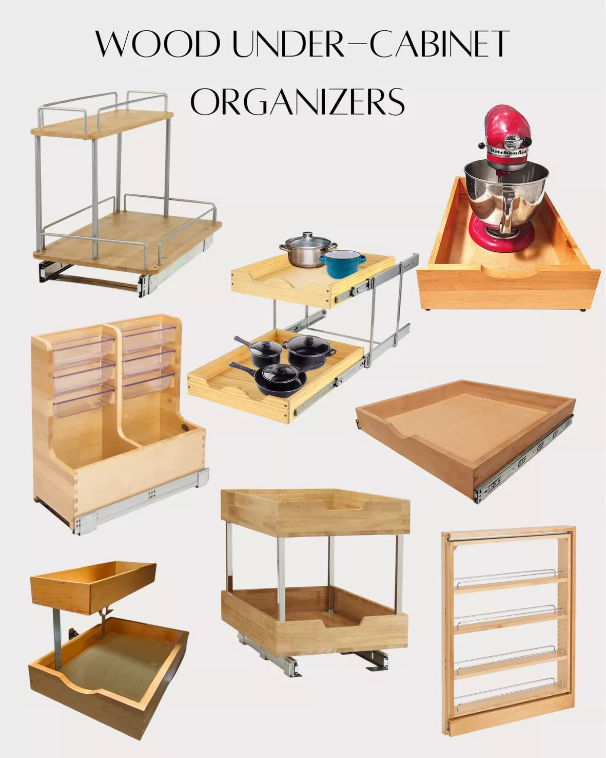 2 Tier Pull Out Drawers for … curated on LTK