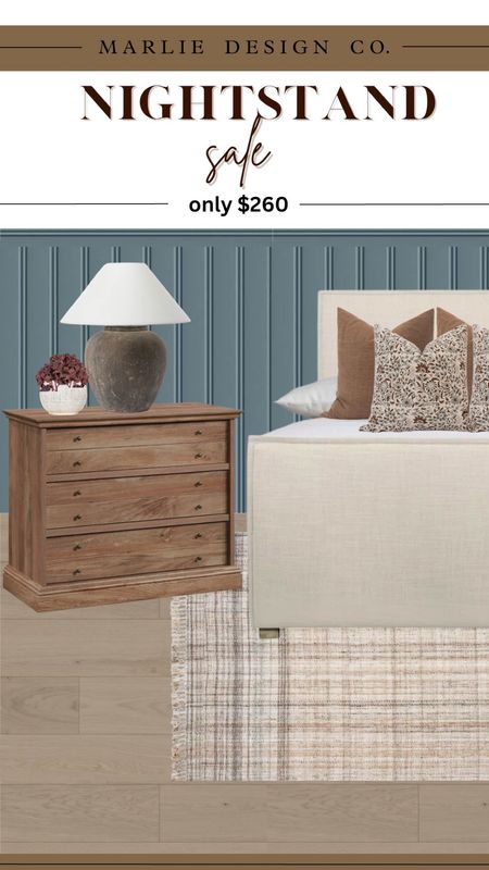 Nightstand | nightstand sale | affordable bedroom furniture | upholstered bed | pillow cover combo | neutral rug | bedroom rug | faux hydrangeas | lamp | living room rug | vase | planter | nightstand chest | Wayfair | walmart | Amazon | Etsy | McGee & co | Target 

#LTKsalealert #LTKhome #LTKunder100