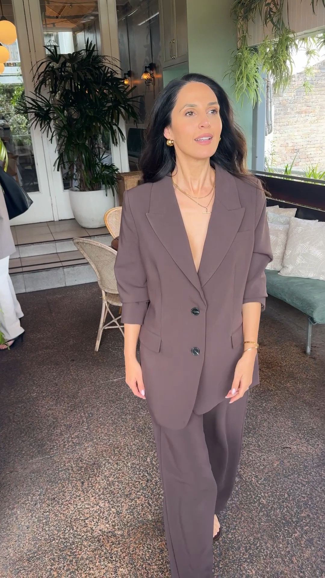 Chocolate power suit 

#LTKaustralia #LTKautumn