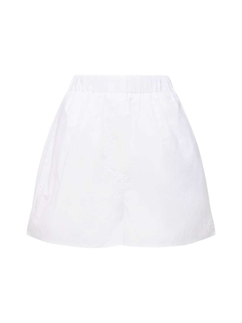 Lui organic cotton poplin boxer shorts | Luisaviaroma