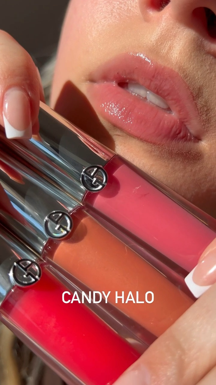 New lip glosses by Armani Beauty. 💋 

1. Honey Gleam 🍯
2. Cherry Glaze 🍒
3. Candy Halo 🍬

These glosses can be found at Sephora. I love how smooth and buttery feel. Not sticky as most glosses. 

#LTKVideo #LTKBeauty #LTKGiftGuide