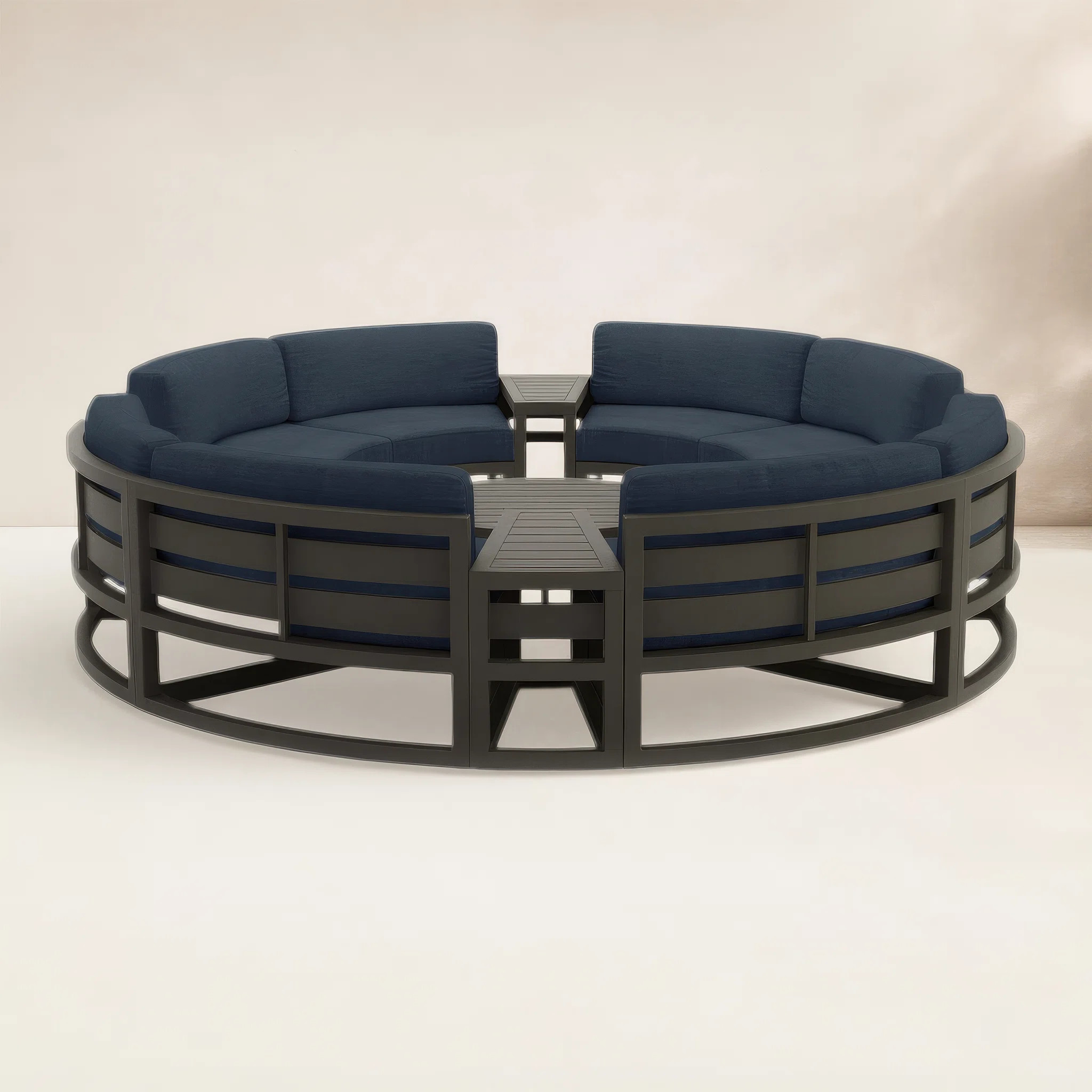 Bergeron 7 Piece Sectional Seating Group with Cushions | Joss & Main