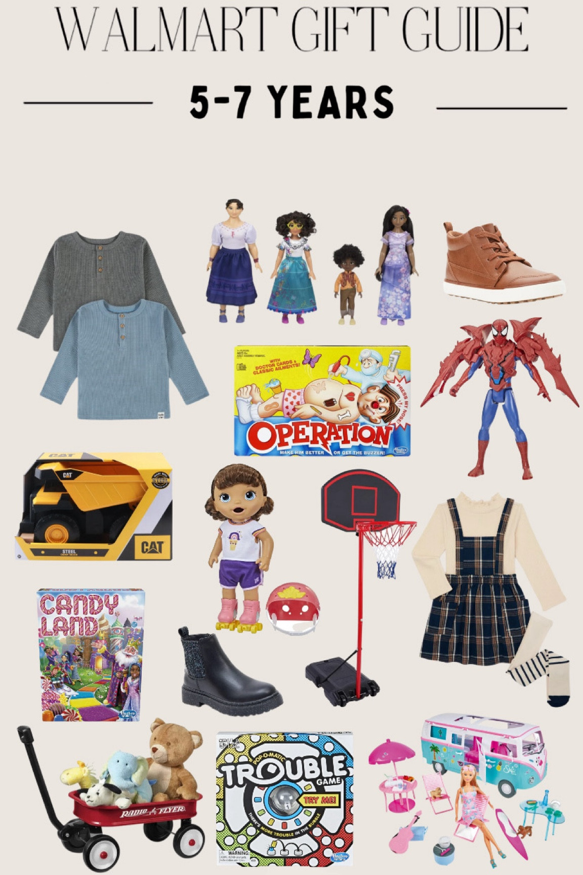 Walmart gift guide 5-7yrs



Kids Christmas. Gift guide. Last minute gifts. Kids gifts  

#LTKfindsunder100 #LTKkids #LTKGiftGuide