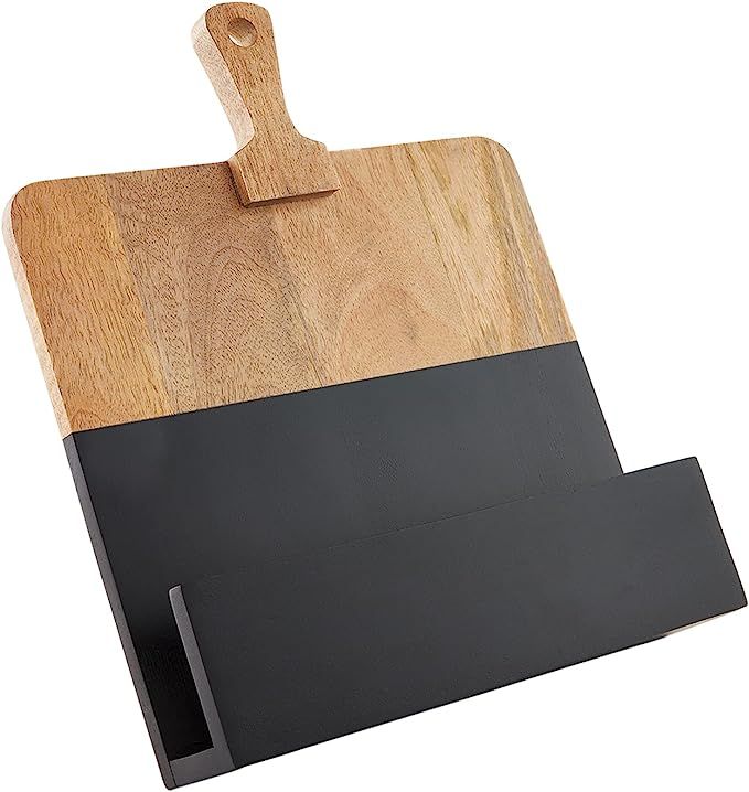 Amazon.com: Mud Pie Wooden Cookbook Holder, Black/Brown, 13 1/2" x 11 1/4": Home & Kitchen | Amazon (US)