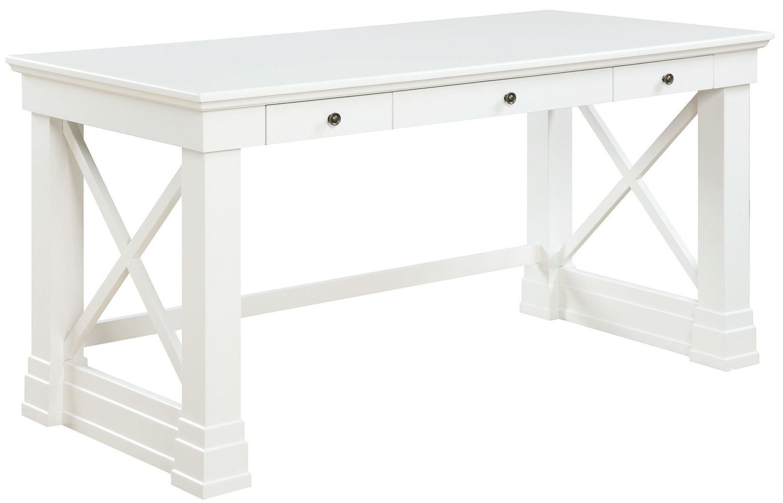 Johansson Antique White Desk | 1stopbedrooms