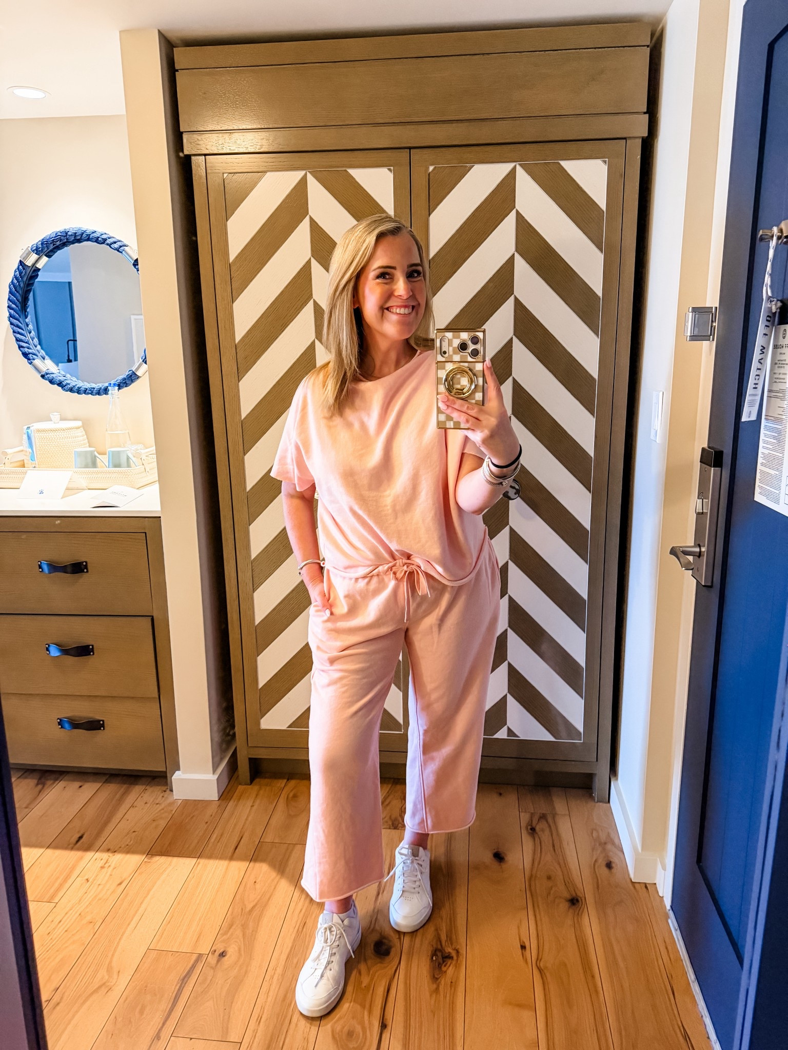 Lounge set for less than $30?! Yes please. 

Comes in SO many colors. (I have it in blue too!) I get so many compliments. Wear them as pjs, on a Target run, needing to get nails done, or out for coffee! I’m wearing a medium. 

#LTKmomlife #LTKOver40