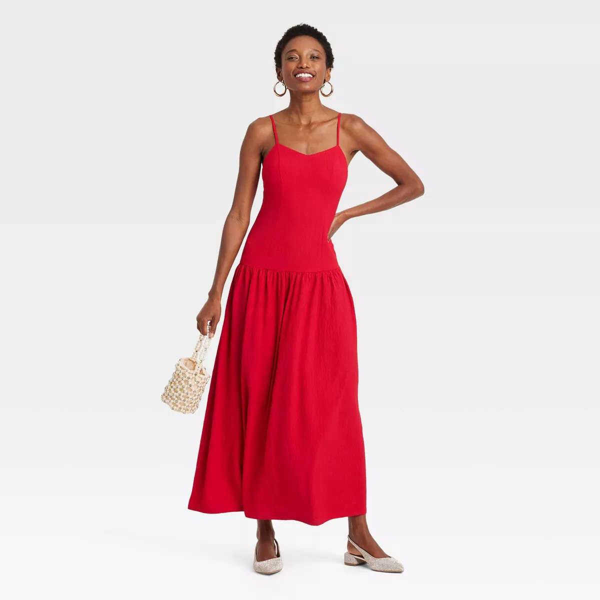 Women's Maxi Drop Waist Dress - A New Day™ | Target