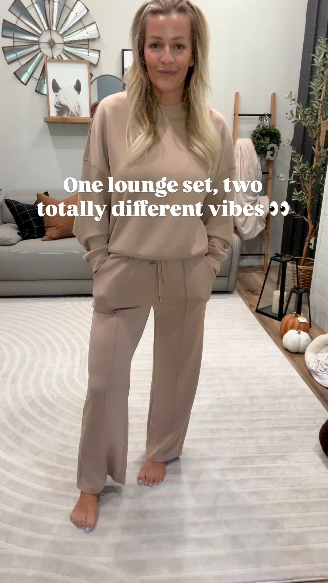 This lounge set is so soft and comfortable. Perfect for travel or brunch. 

#LTKFindsUnder100 #LTKStyleTip #LTKFindsUnder50