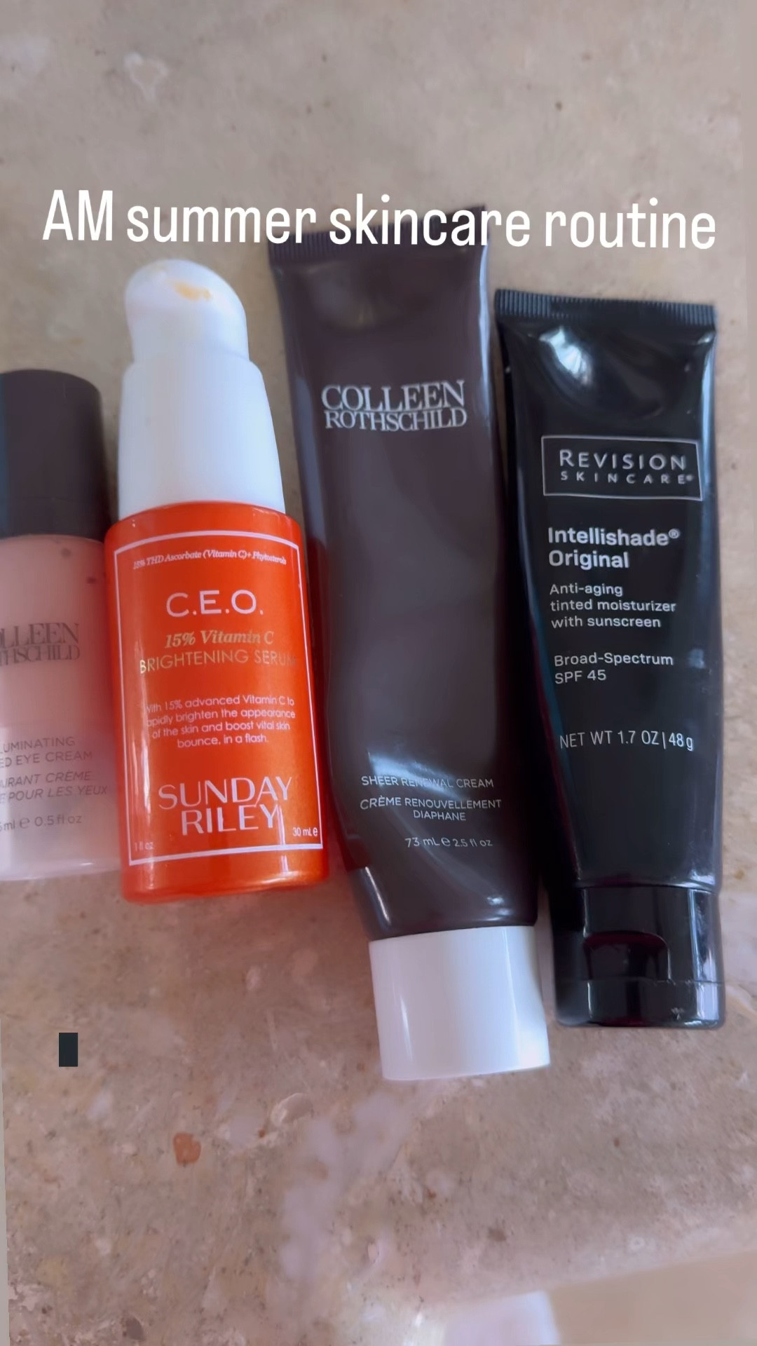 Morning, skin time routine. Summer skincare

#LTKOver40 #LTKFindsUnder50 #LTKBeauty