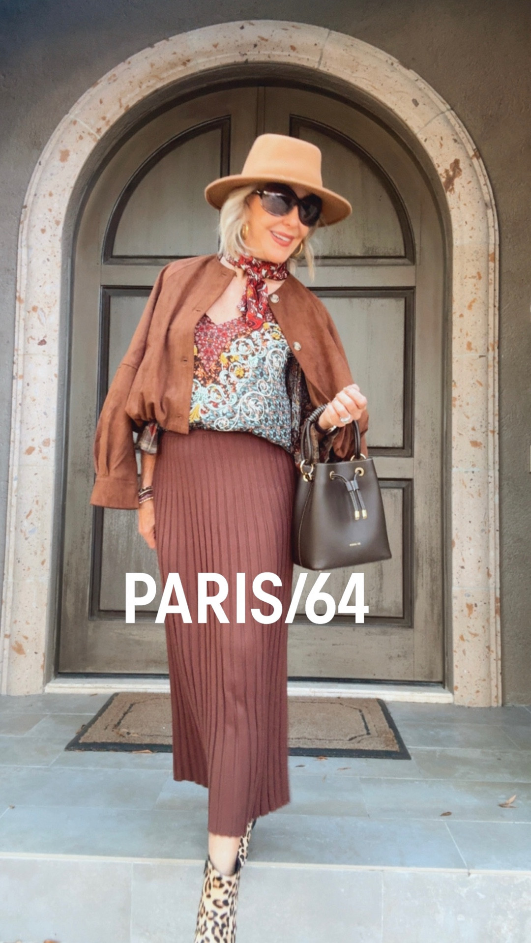 Paris/64 Bucket Bag
To have and to hold….. jacket required , of course. I hope by now you are falling in love with @paris64 luxury handbag brand. This husband and wife team are knocking it out of the park. 
Their Studio collection presents my timeless mini bucket bag design that embraces elegance without sacrificing comfort. This versatile and contemporary bag is made from high-quality cowhide leather with a drawstring closure and a long leather strap. Crafted artisanally with premium leather, giving it a sophisticated look and maximum durability.
Made in slow fire by leather craftsmen in Spain
Check out their many other gorgeous bags. 
#paris64 #luxurybags #mystylemyway #over60  
#chicaccessory #madeinspain #midlifewomen 
handbag, Spanish leather, sustainable fashion, designer purse, crossbody bag, chic accessory, modern classic, timeless style, modern classic,



#LTKOver40 #LTKItBag #LTKSeasonal