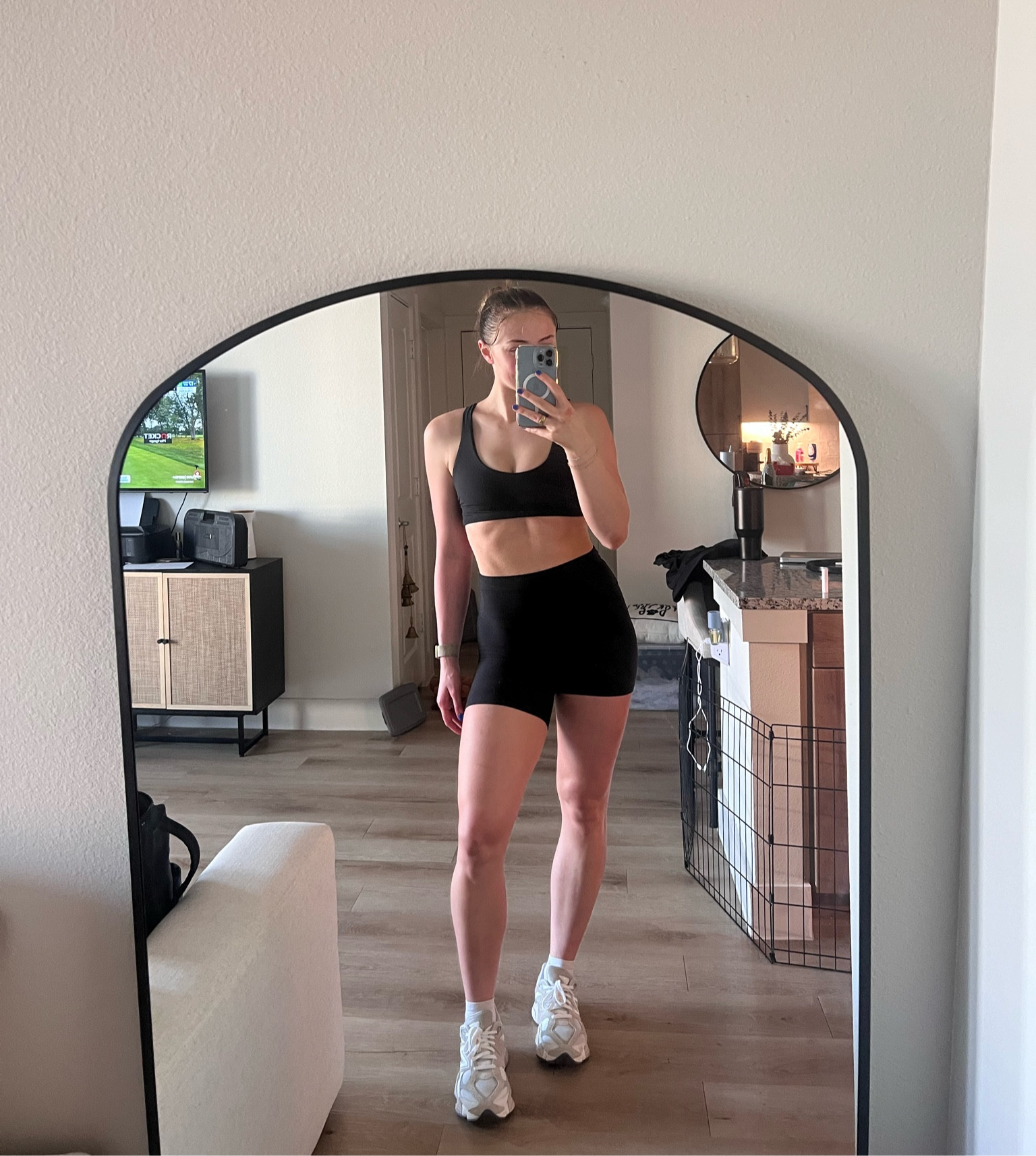 Workout set + new fav shoes from New Balancee

#LTKFitness #LTKActive #LTKShoeCrush