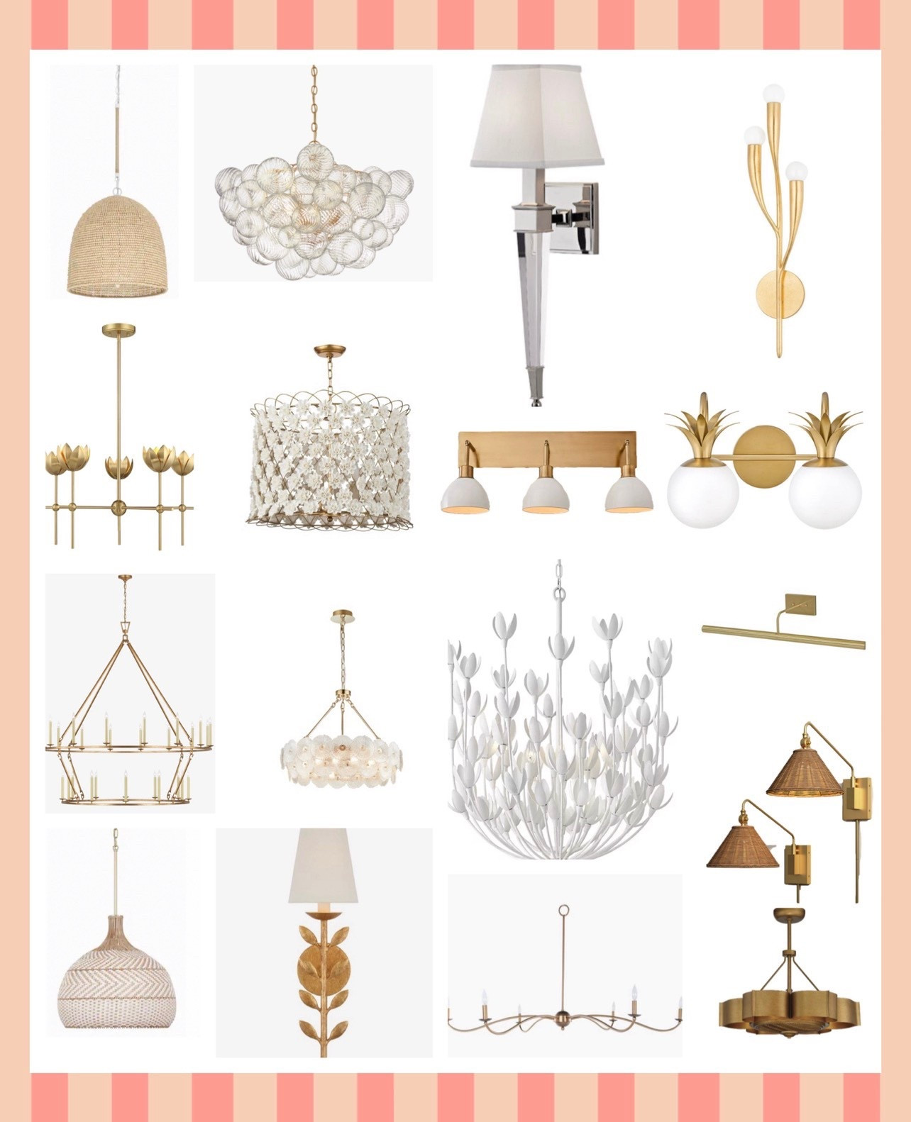 Beach house lighting! 
#lighting #chandelier #sconces

#LTKHome