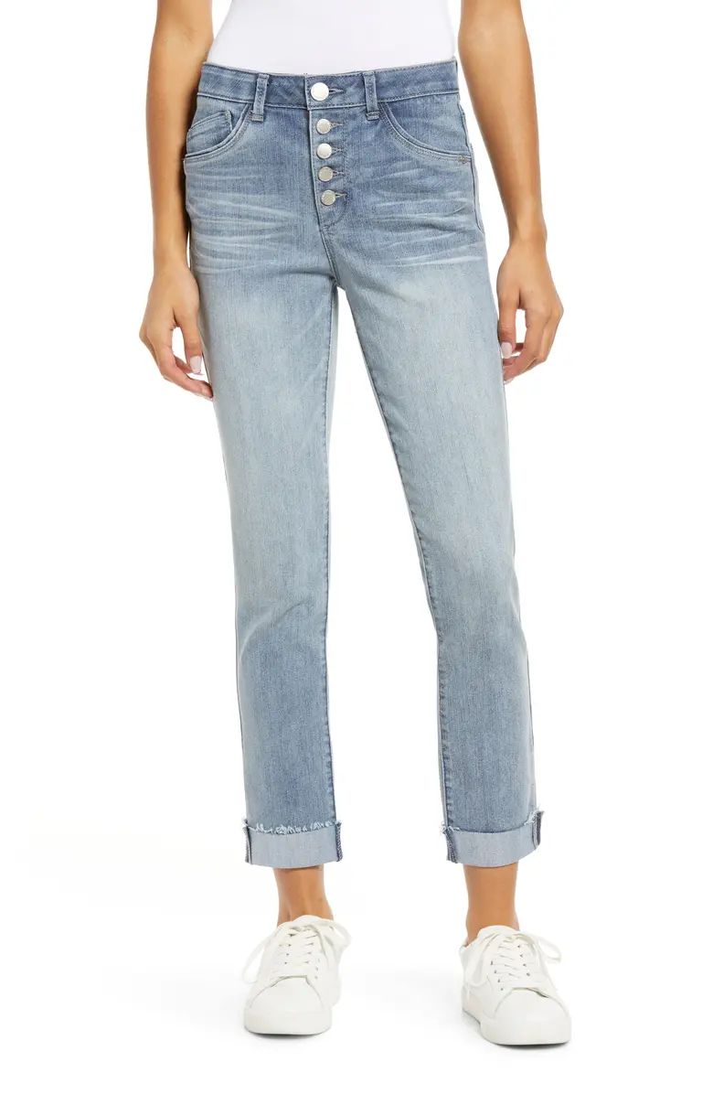 'Ab'Solution Raw Hem Ankle Skinny Jeans | Nordstrom