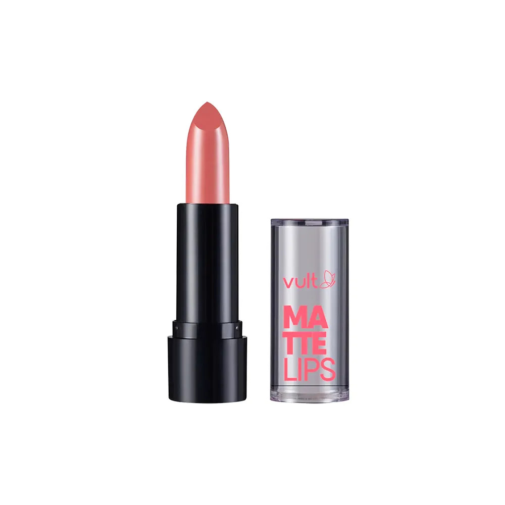 Batom Cremoso Matte Vult Hidra Lips 02 Castanho 3,8 g | Amobeleza (BR)