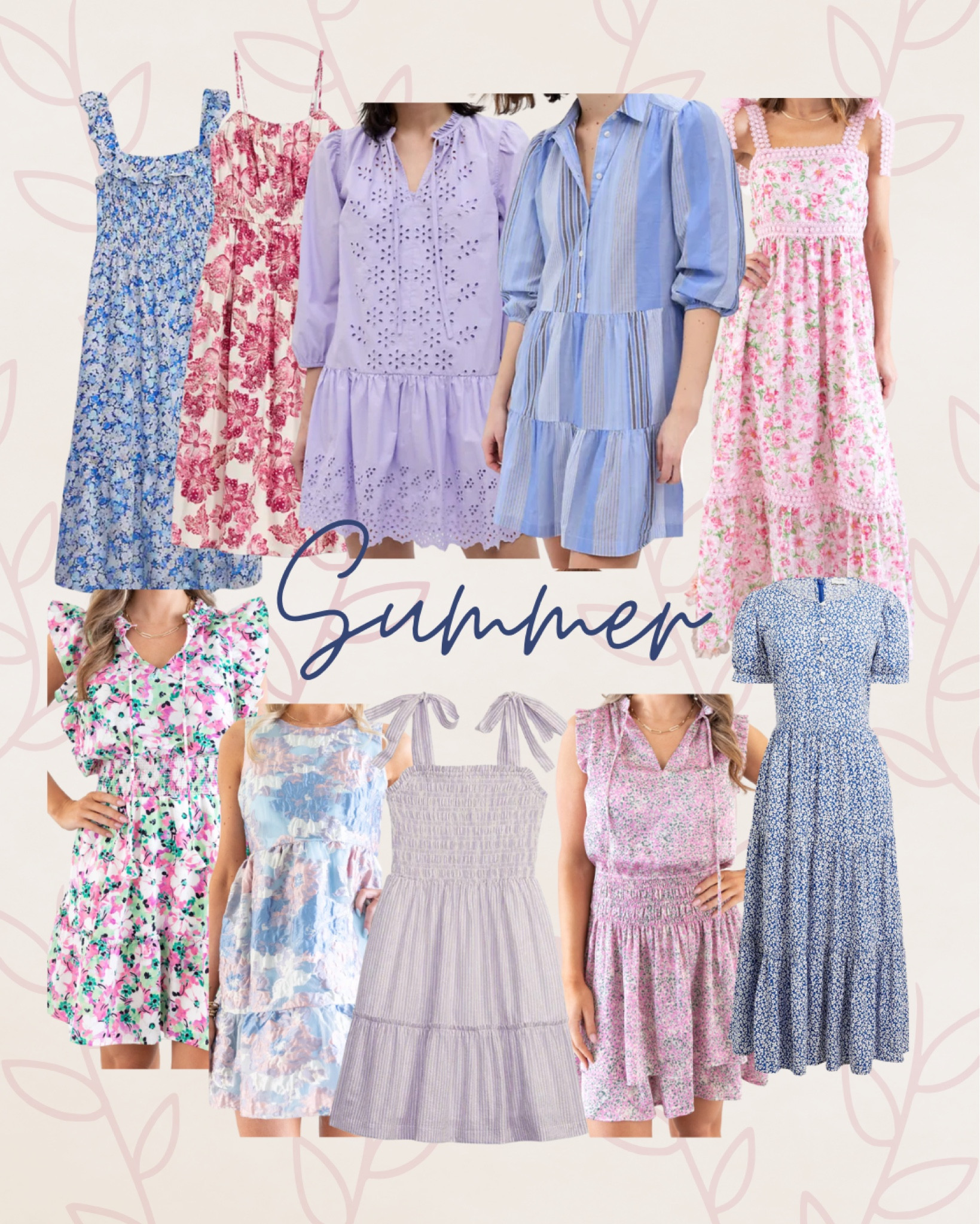 Tis' the season for allllll the showers and fun spring parties of all kinds! Luckily there are so many cute dresses to choose from! Here's a round up of some of my favorites for House of Colour Summers (P.S. most are on major sale!) #hoc #hocsummer #weddingshower #bridalshower #babyshower

#LTKsalealert #LTKFind #LTKwedding