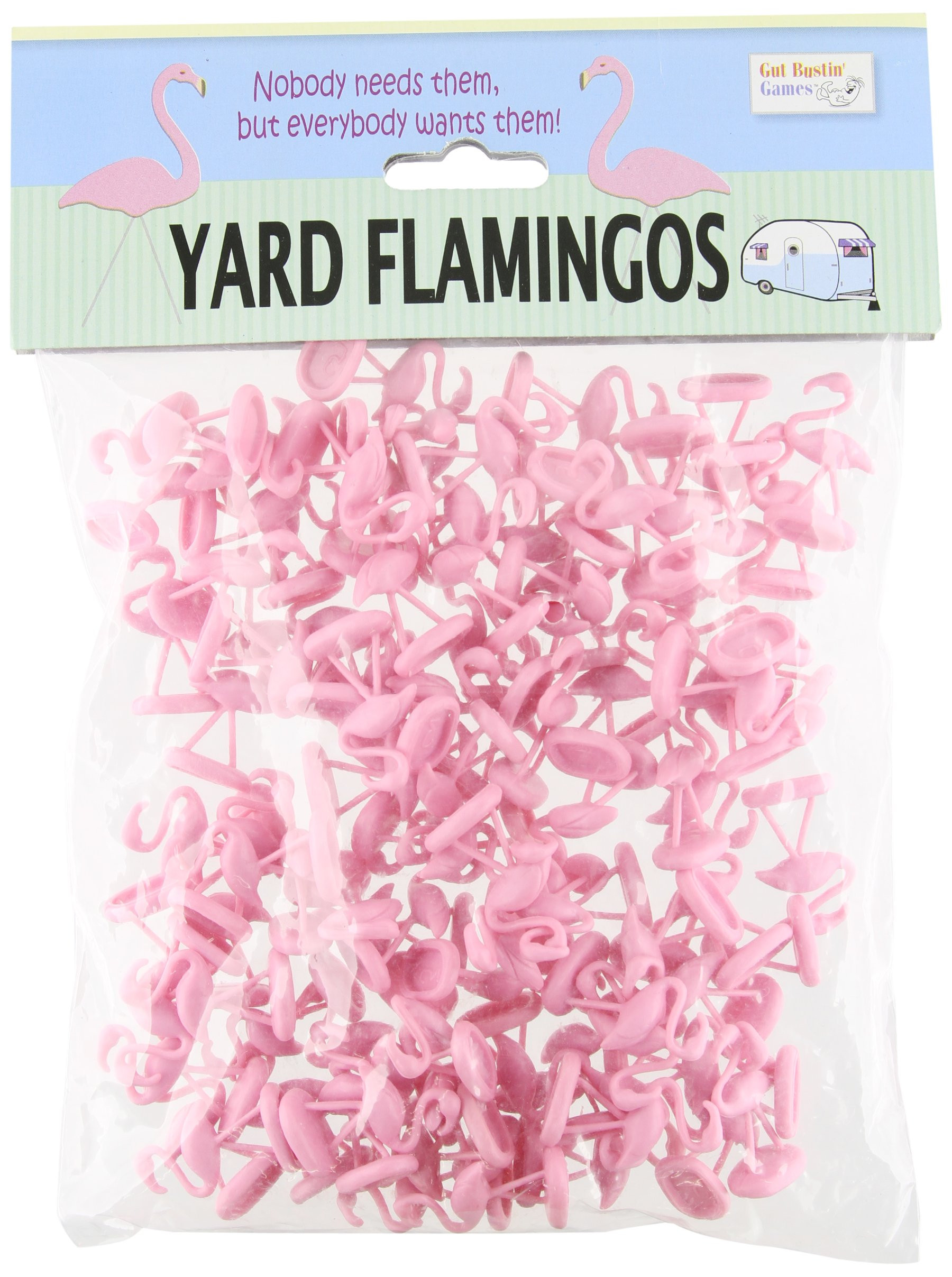 Gut Bustin' Games Yard Flamingo Miniatures Pink Small | Amazon (US)