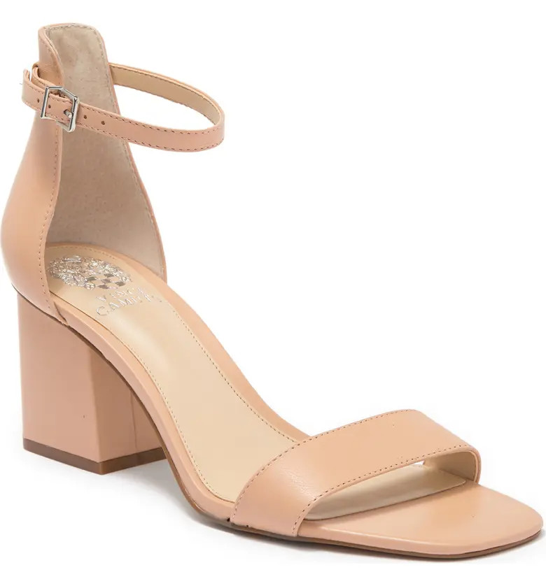 Vince Camuto Margry Ankle Strap Block Heel Sandal | Nordstromrack | Nordstrom Rack