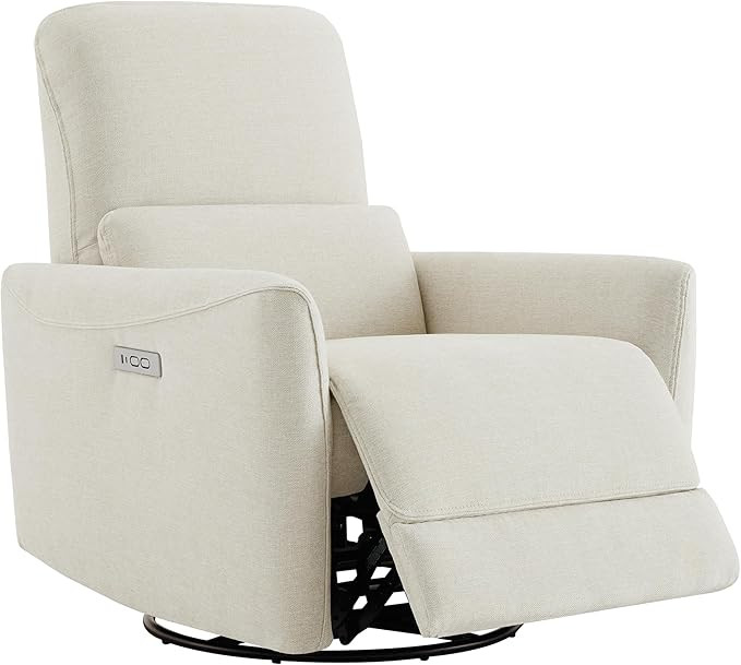 CHITA Power Recliner Chair Swivel Glider, FSC Certified Upholstered Living Room Nursery Reclining... | Amazon (US)