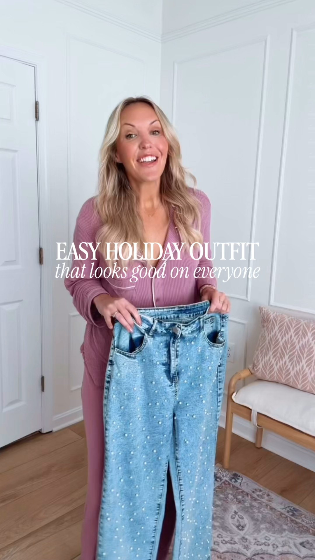 Easy holiday party outfit! Pearl jeans - sweater - holiday outfit

#LTKParties #LTKSeasonal #LTKHoliday