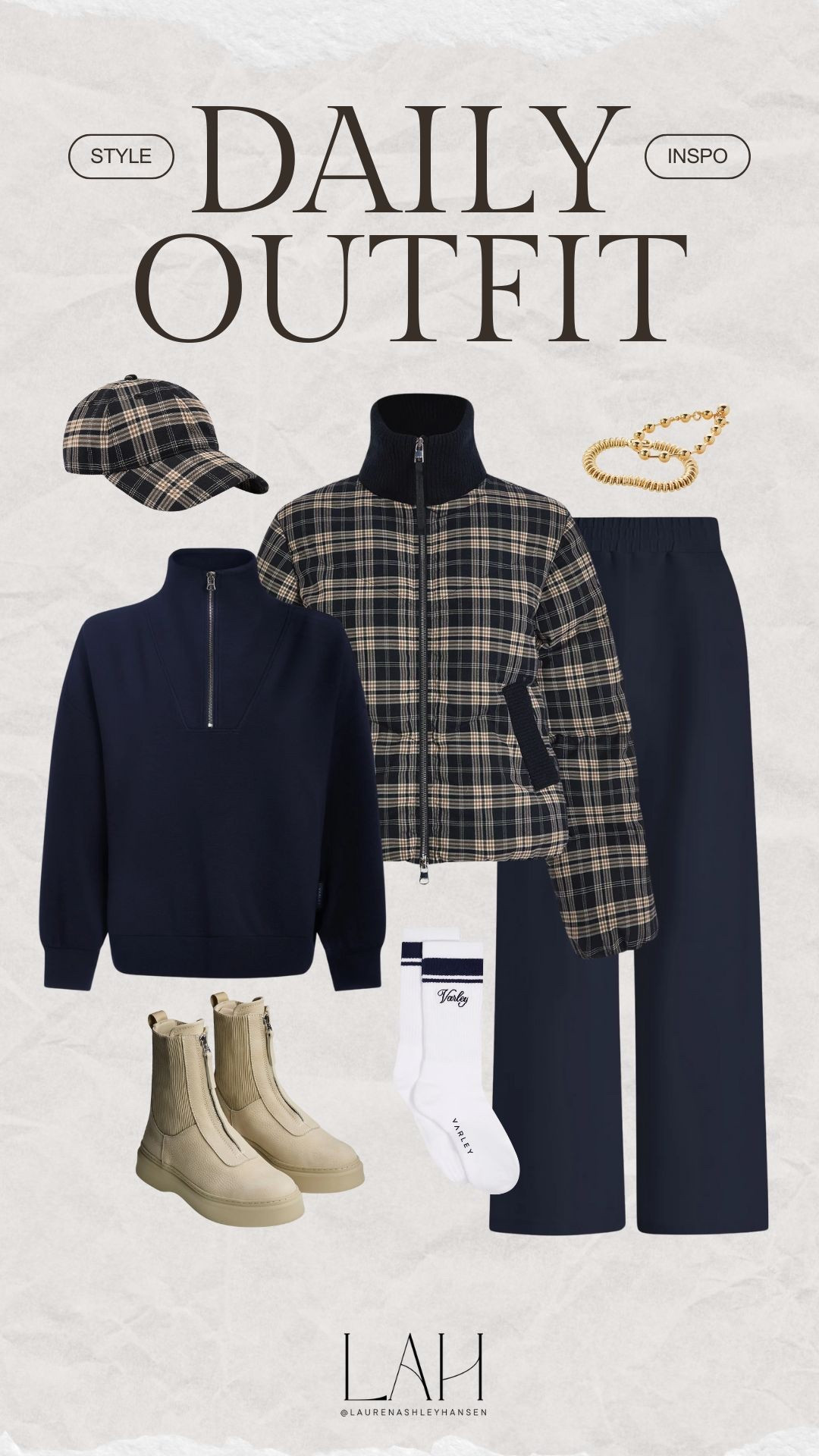 Varley new arrivals I am loving for the winter! The cutest plaid puffer jacket, and this deep navy matching set is so pretty! 

#LTKTall #LTKootd #LTKmomlife