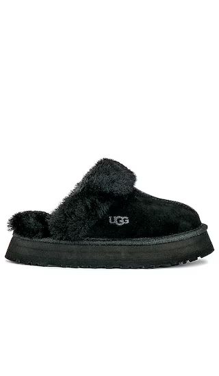 Disquette Slipper in Black | Revolve Clothing (Global)