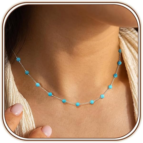 Western Jewelry Turquoise Necklaces for Women Everyday Jewelry | Amazon (US)