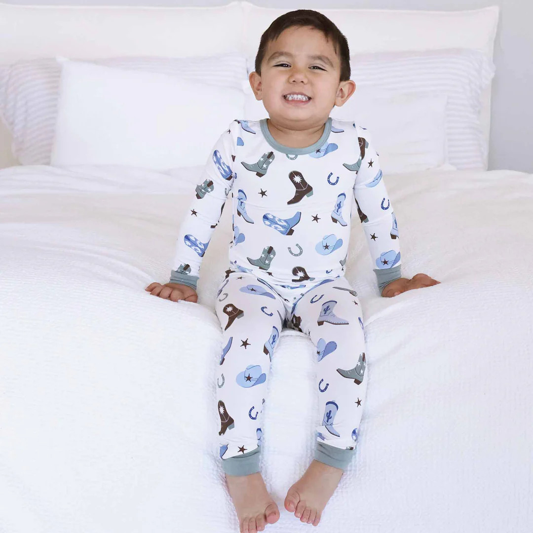 Boot Scootin' Two Piece Pajama Set | Caden Lane