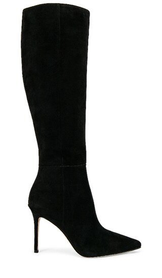 Veronica Beard Lisa Tall Shaft Boot in Black. - size 8 (also in 10, 5.5, 7, 7.5, 9) | Revolve Clothing (Global)