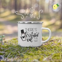 There's An Essential Oil For That Mug - With Cute Bottle Doodle, Hand Lettering, Doterra Or Young Li | Etsy (US)