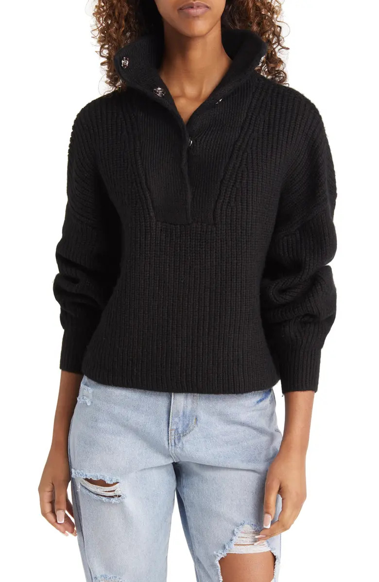 Stand Collar Sweater | Nordstrom