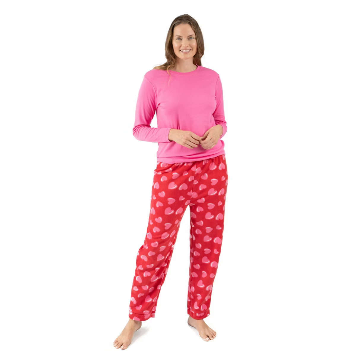 Leveret Cotton & Fleece Womens Buffalo Plaid - Buffalo Check Christmas Pajamas - Xmas PJs | Target