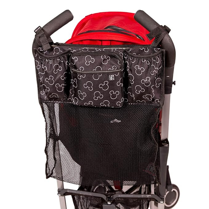Disney Baby by J.L. Childress Cups 'N Cargo Universal Stroller Organizer & Accessory, Mickey Blac... | Amazon (US)