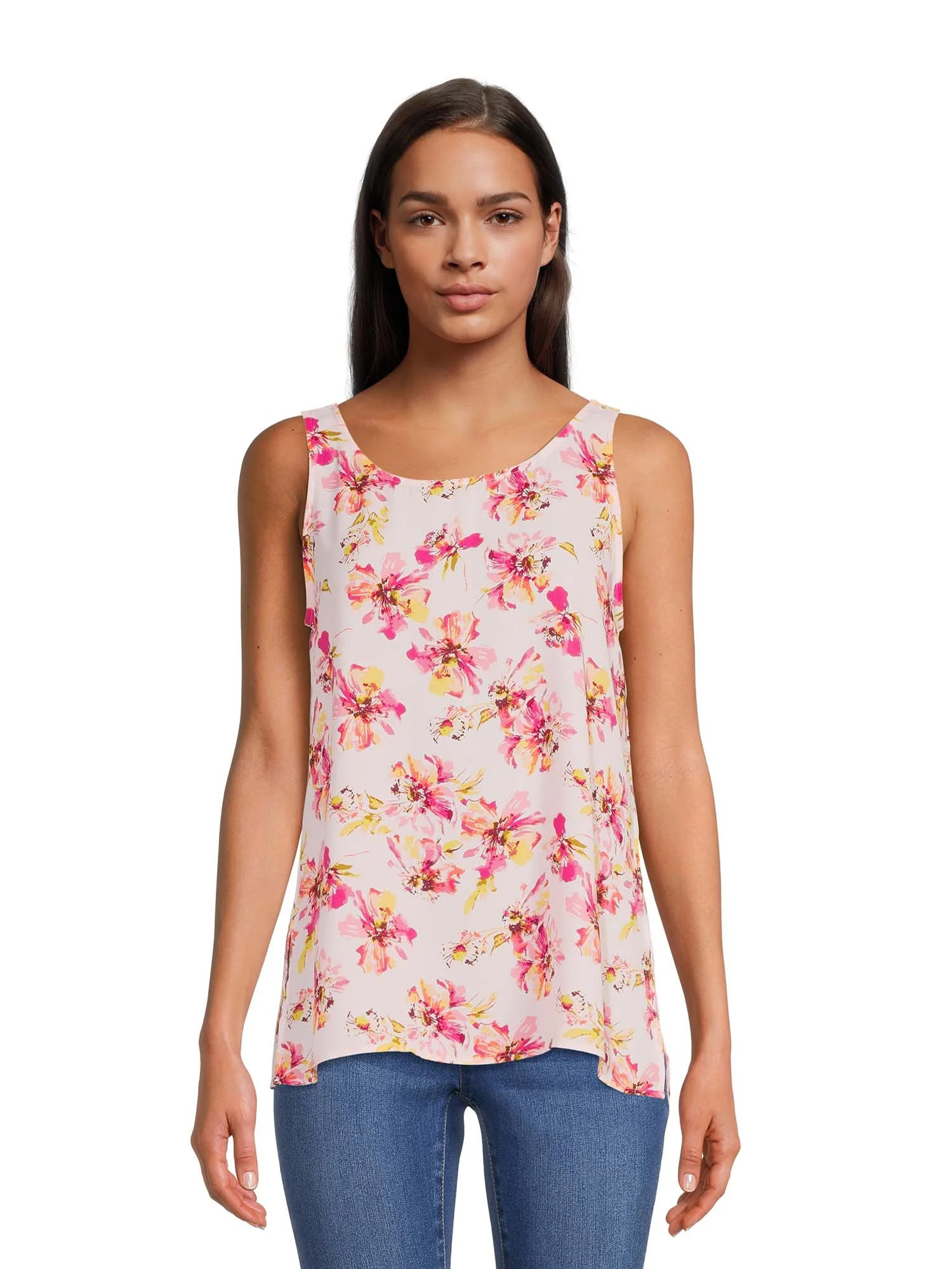 The Pioneer Woman Scoop Neck Tank, Women's | Walmart (US)