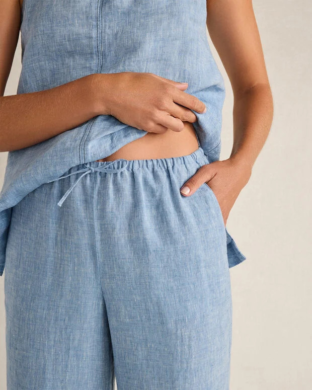 Linen Slim Pants | Talbots