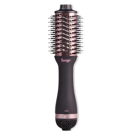L'ange Hair Le Volume 2-in-1 Titanium Blow Dryer Brush Blush Hot Air Brush with Oval Barrel | Walmart (US)