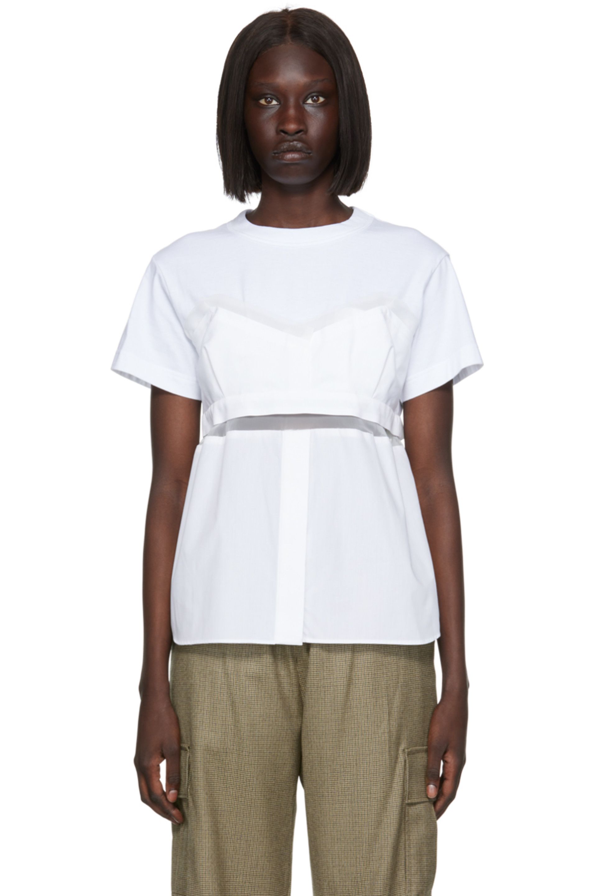 White Layered T-Shirt | SSENSE