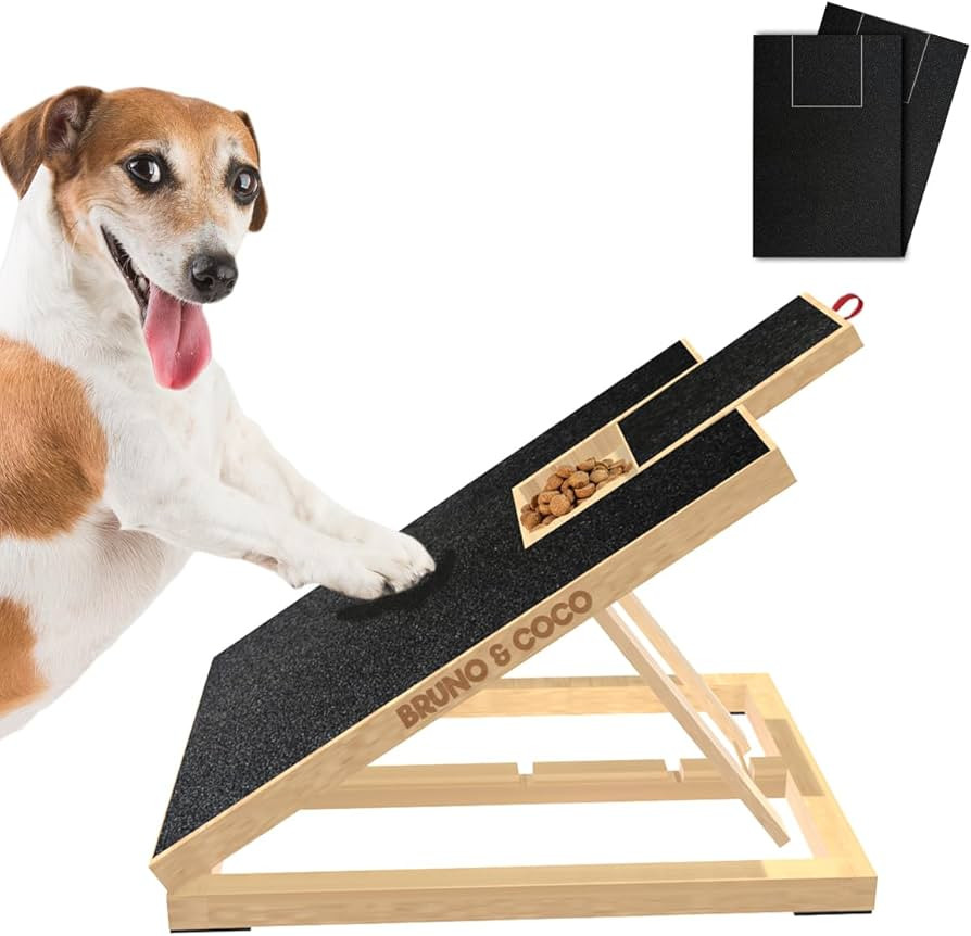 Dog Scratch Pad for Nails (with Treat Box) | Stress-Free Nail Filing Scratch Board with Extra San... | Amazon (US)