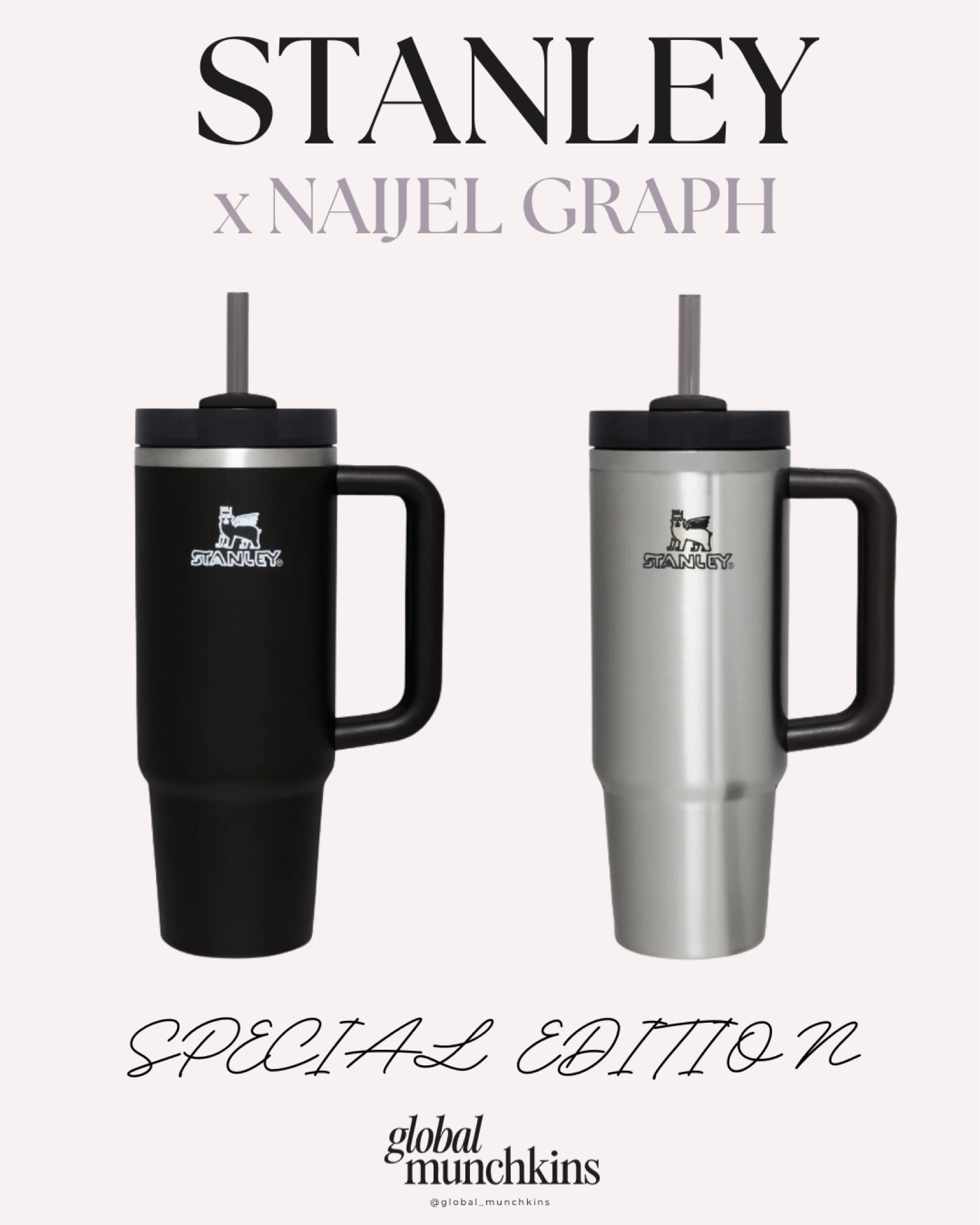 Naijel Graph x Stanley Quencher H2.0 Tumbler, 30 OZ