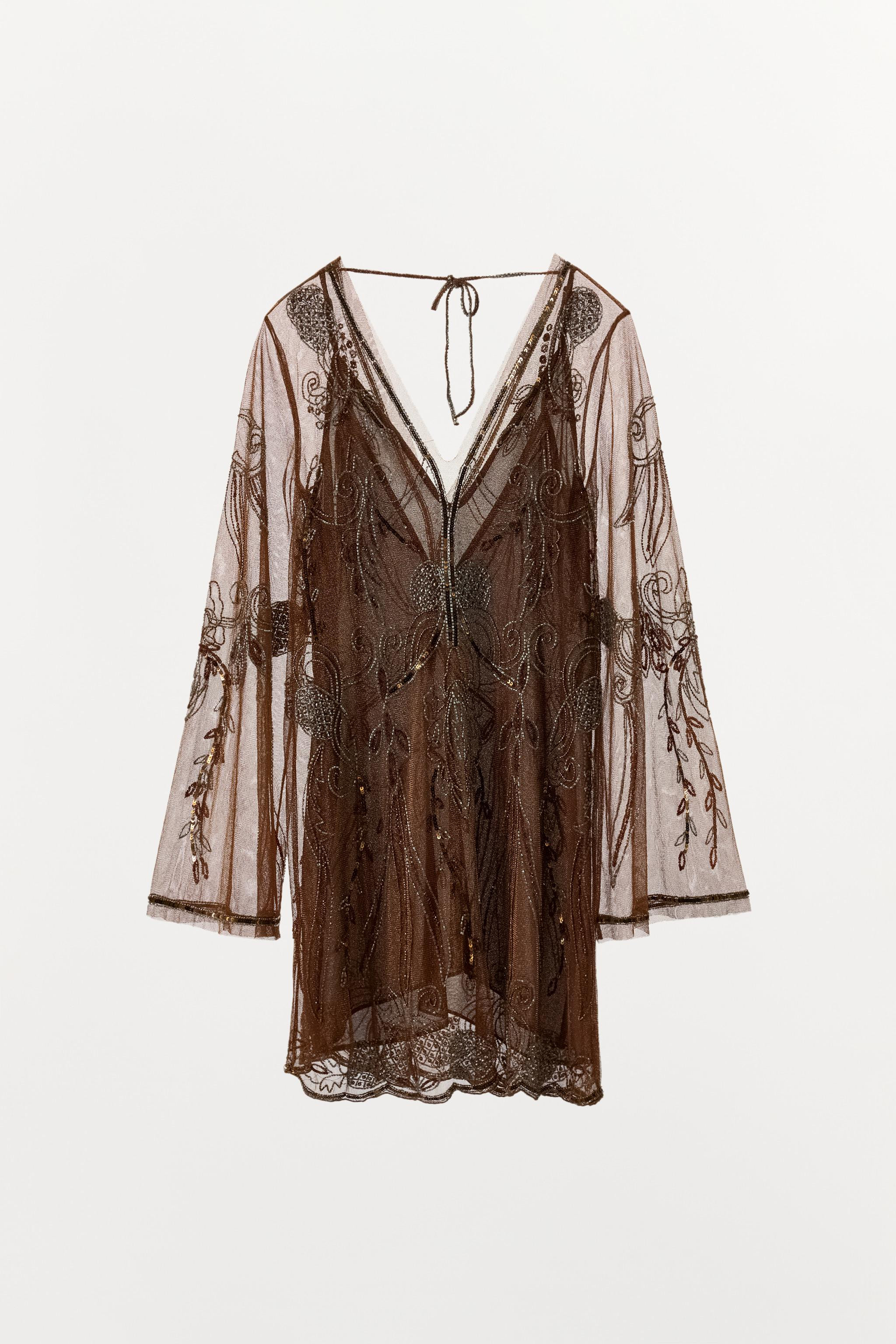 EMBROIDERED DRESS ZW COLLECTION LIMITED EDITION | Zara US