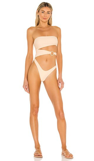 Dylla One Piece in Creme | Revolve Clothing (Global)