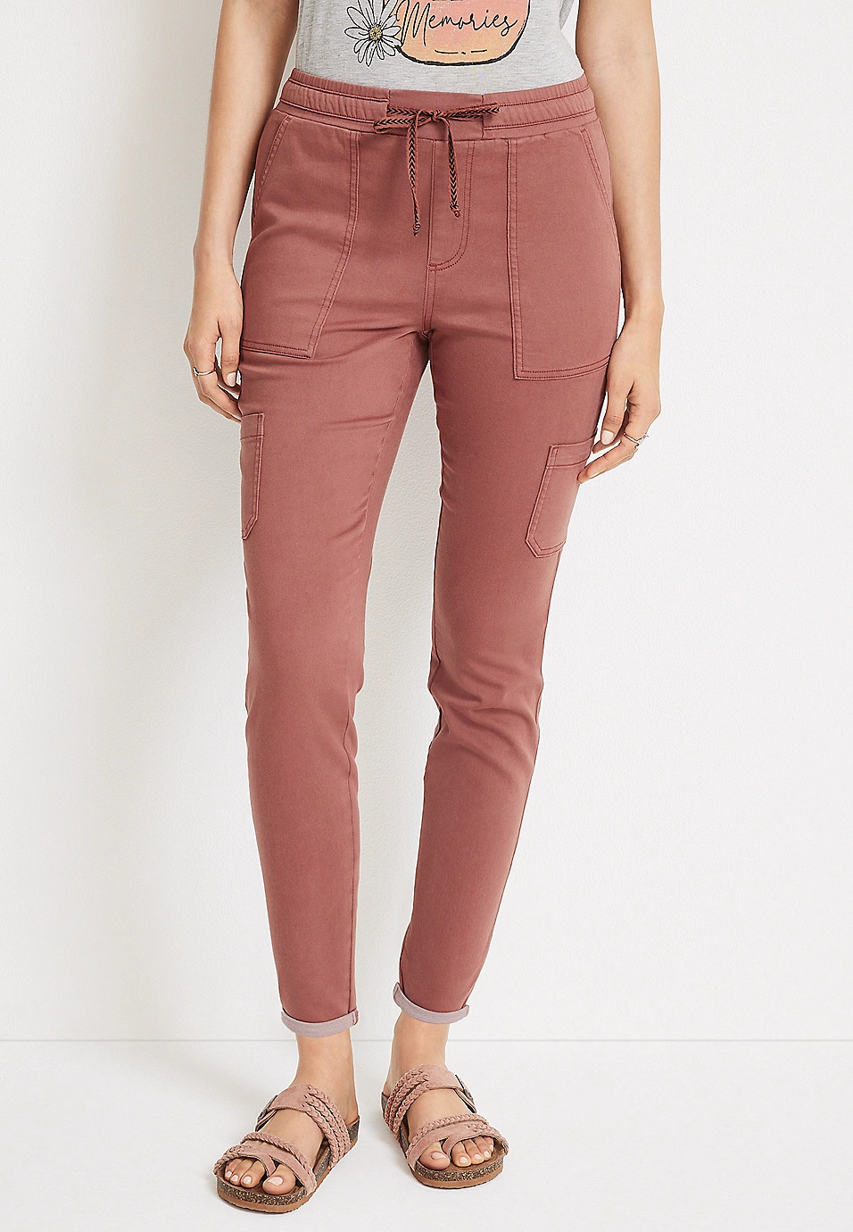 Weekender Drawstring Cargo Pant | Maurices