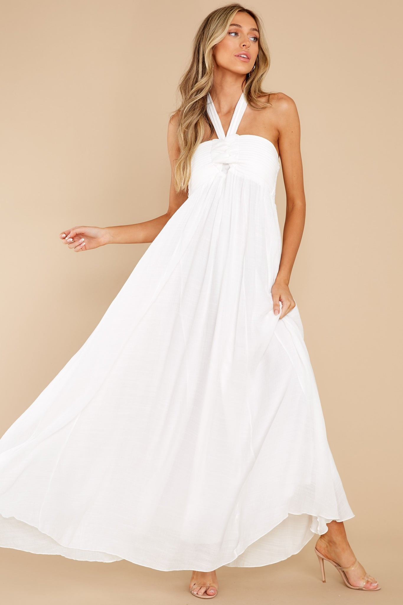 Dream Of You White Maxi Dress | Red Dress 