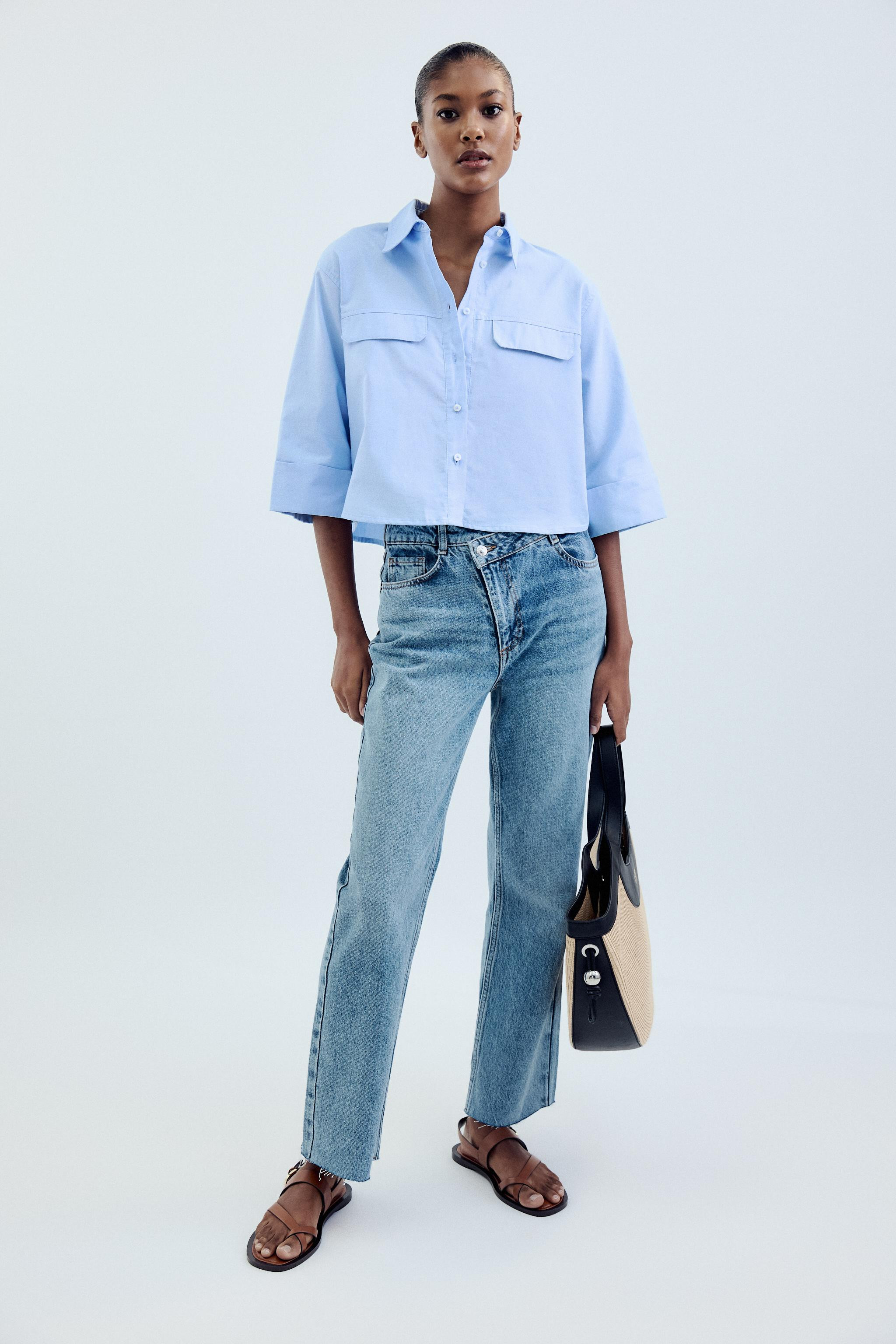 SHORT OXFORD SHIRT | Zara UK