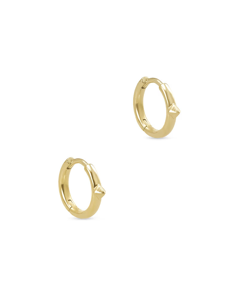 Cecilia Huggie Earrings in 18k Gold Vermeil | Kendra Scott