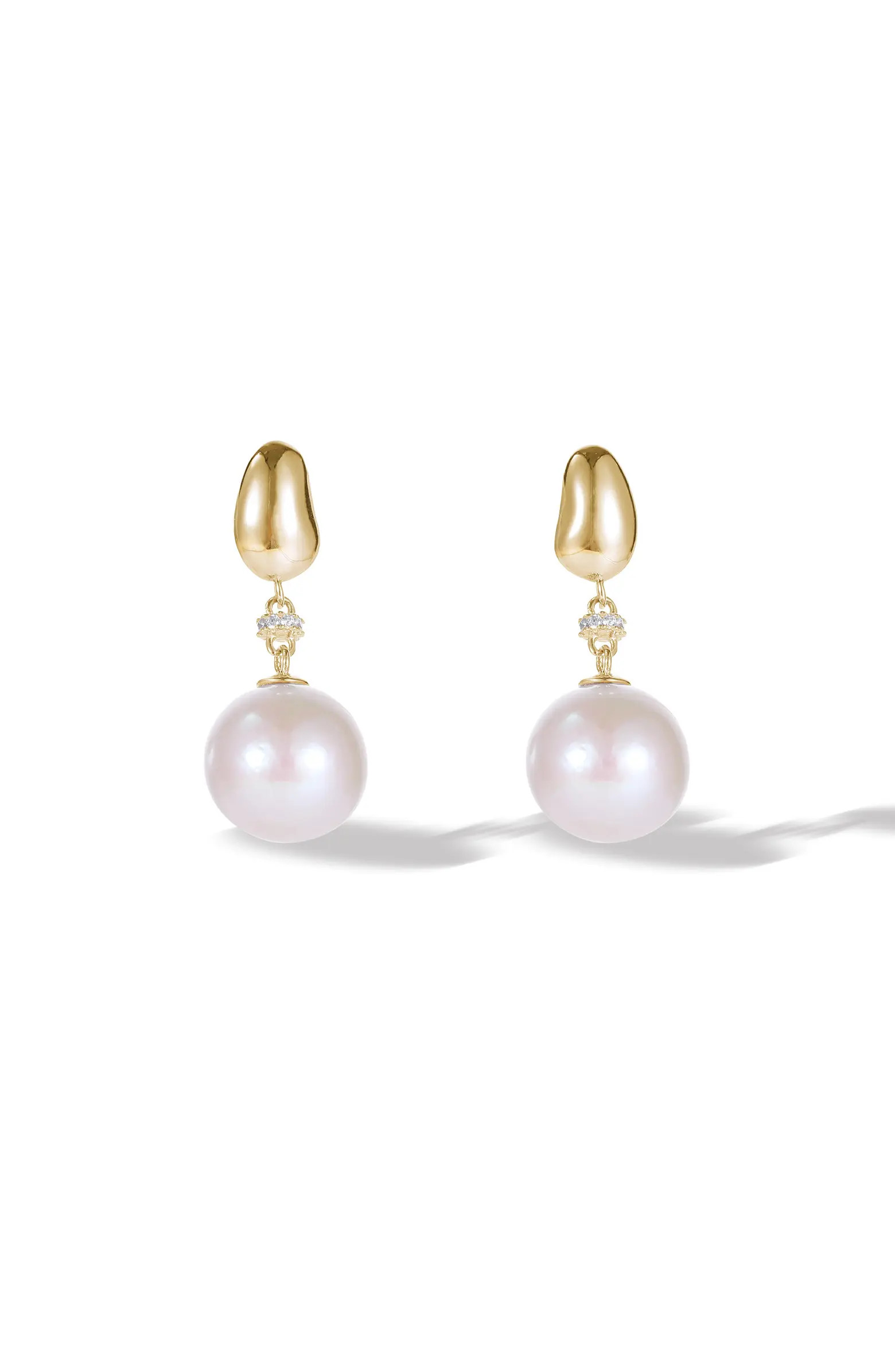 Classicharms Doris Freshwater Pearl Drop Earrings | Nordstrom | Nordstrom